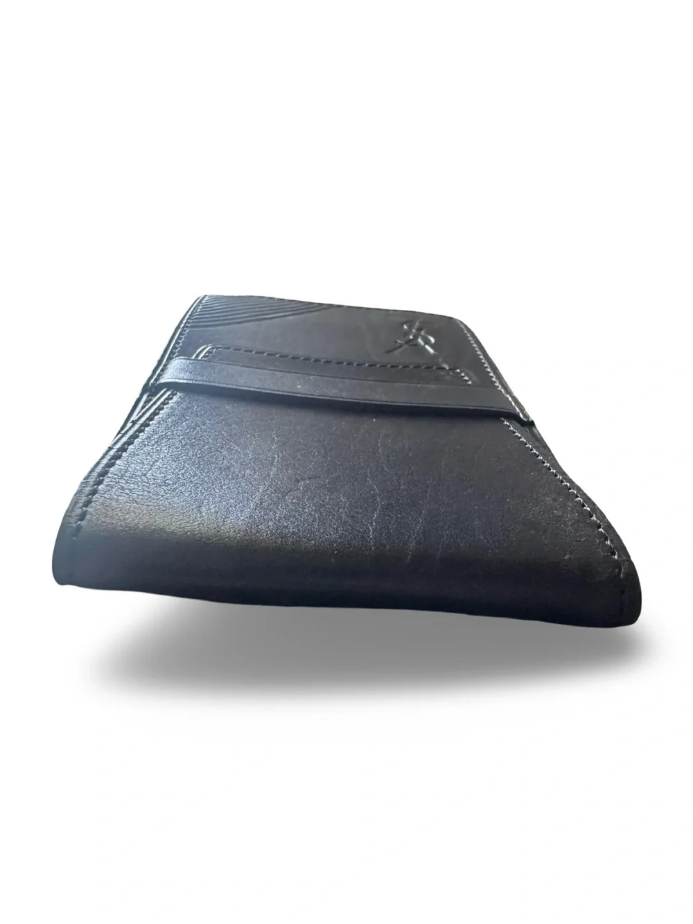 Yves Saint Laurent black leather cigarette small case pouch - Picture 3 of 11